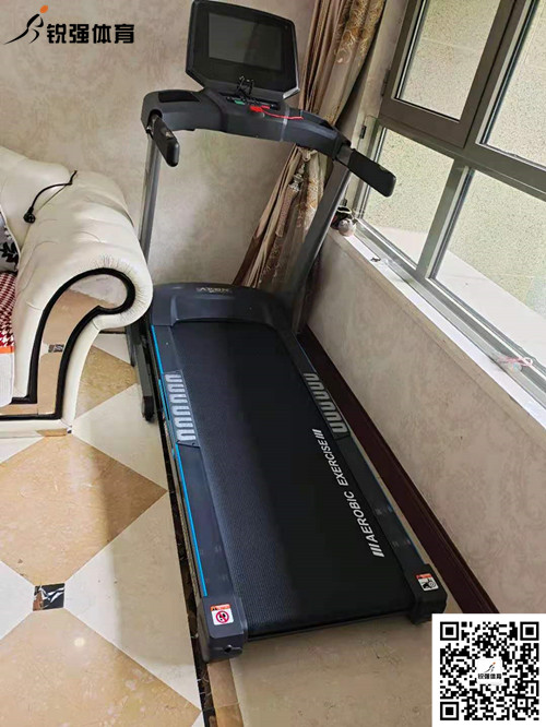 济南省体旗舰店客户购买的跑步机
